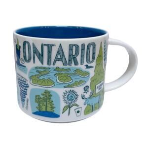Starbucks Coffee Mug Cup ONTARIO Been There Series Across The Globe Collection